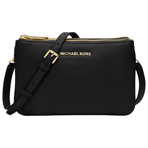 michael kors small black handbag uk|michael kors black signature handbag.